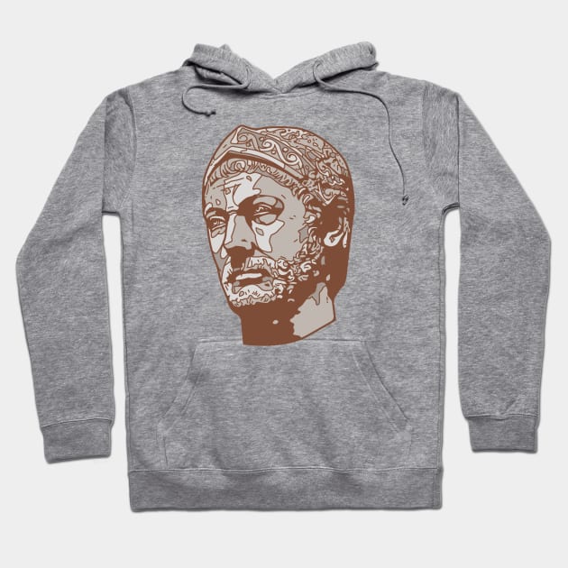 Hannibal Barca Portrait Hoodie by turbopistola